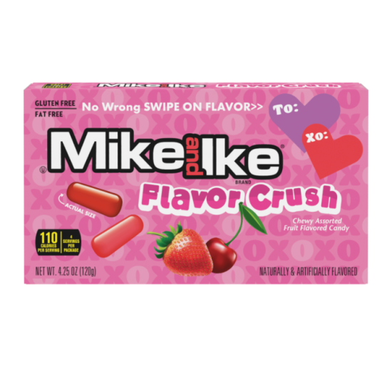 Mike & Ike Flavour Crush Theater Box 120g