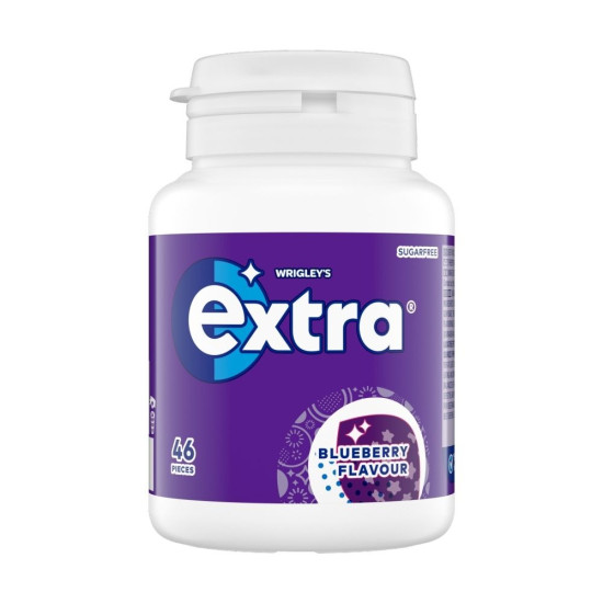 Extra Blueberry Flavour Sugarfree Chewing Gum 46 Pack