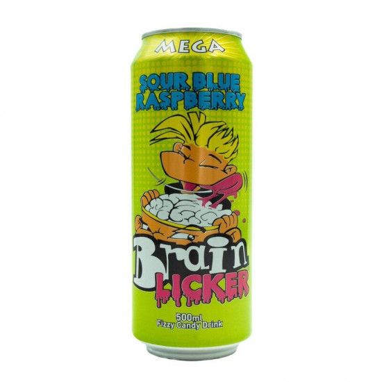 Brain Licker Sour Blue Raspberry 500ml