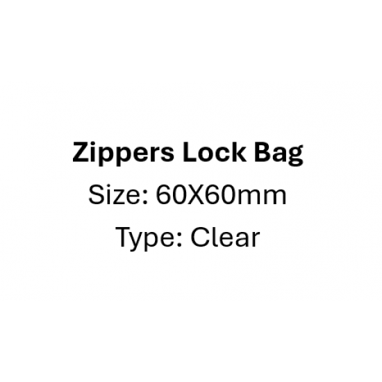 Zip Bag 60x60
