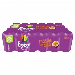Rubicon Sparkling Passion Cans 330ml 