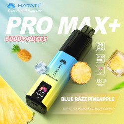 Hayati Pro Max+ 6000 Puffs 20mg - Blue Razz Pineapple