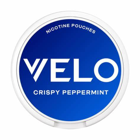 Velo Crispy Peppermint Nicotine Pouches 5 Dot 14mg | 14g - 5 Pack