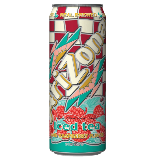 AriZona Raspberry Ice Tea Cans 650ml