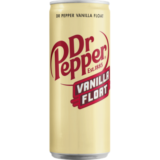 Dr Pepper (EU) Vanilla Float Cans 330ml - 24 Pack