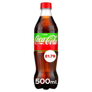 Coca Cola Lime Bottle 500ml PMP £1.79 - 12 Pack