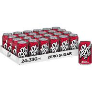 Dr Pepper (GB) Zero Sugar Cans 330ml - 24 Pack