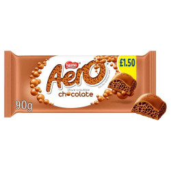 Aero Milk Chocolate Sharing Bar 90g PMP £1.50