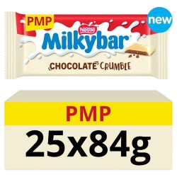Milkybar Biscuit Chocolate Crumble Block 84g PMP £1.65