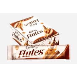 Galaxy Flutes Milk Chocolate Crispy Wafer Rolls 12 x 22.5g