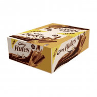 Galaxy Flutes Cream Milk Chocolate Crispy Wafer Rolls 12 x 22.5g