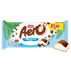 Aero Coconut Chocolate Sharing Bar 90g PMP £1.50