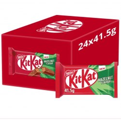 Nestle KitKat 4 Finger Hazelnut Chocolate Bar 41g