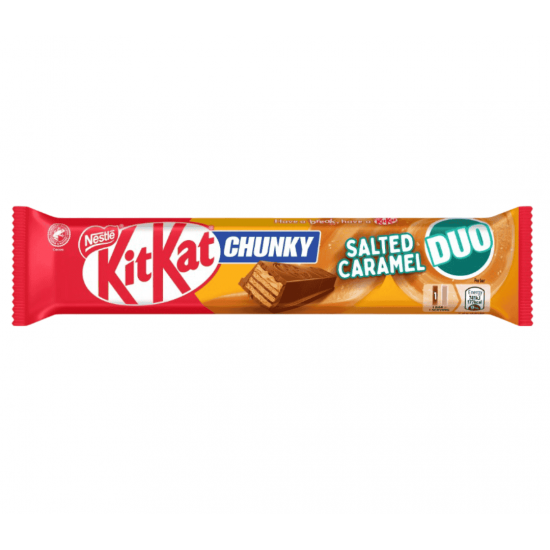 Nestle Kit Kat Chunky Salted Caramel Duo 