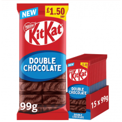 Nestle KitKat Double Chocolate Sharing Bar 99g PMP £1.50