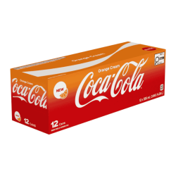 Coca Cola Orange Cream Flavour USA Cans 355ml
