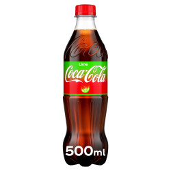 Coca Cola Lime Bottle 500ml - 12 Pack Coca Cola Lime Bottle 500ml - 12 Pack