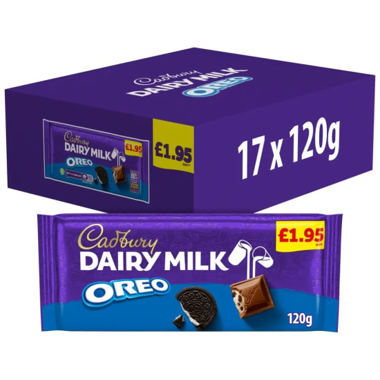 Cadbury Dairy Milk Oreo PMP £1.95