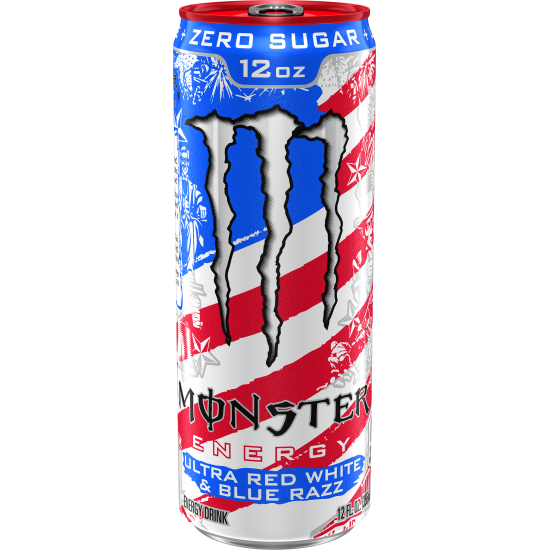 Monster Energy Ultra Red White& Blue Razz 473ml
