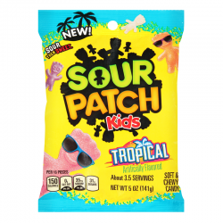 Sour Patch Kids Peg Bag Tropical 141g