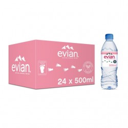 Evian Natural Mineral Water 500ml