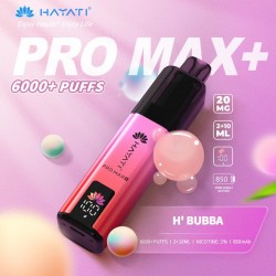 Hayati Pro Max+ 6000 Puffs 20mg - H'Bubba