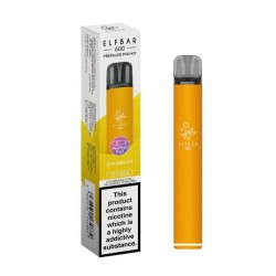 Elf Bar 600 Compliant Prefilled Pod Kit Elfturbo Ice / 20mg