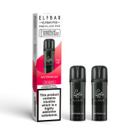 Elf Bar 600 Compliant Prefilled Pods 2 Pack [ Watermelon / 20mg]
