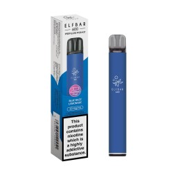 Elf Bar 600 Compliant Prefilled Pod Kit Blue Razz Lemonade / 20mg