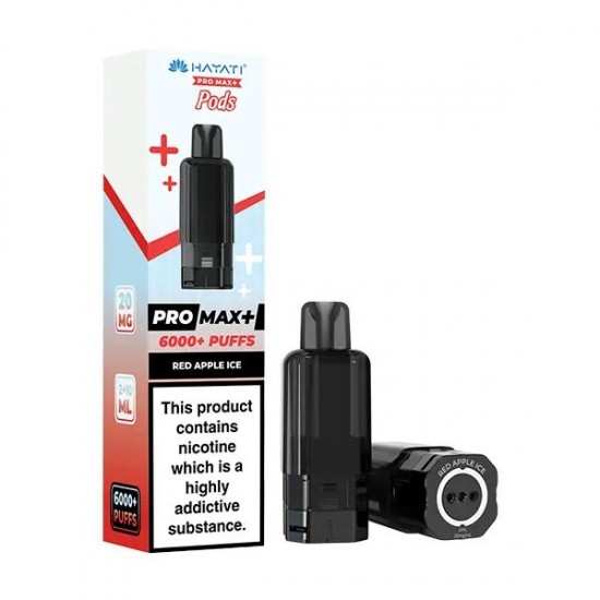 Hayati Pro Max+ - Refills - Red Apple Ice - 20mg