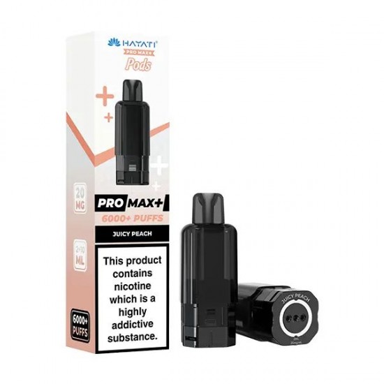 Hayati Pro Max+ - Refills - Juicy Peach - 20mg