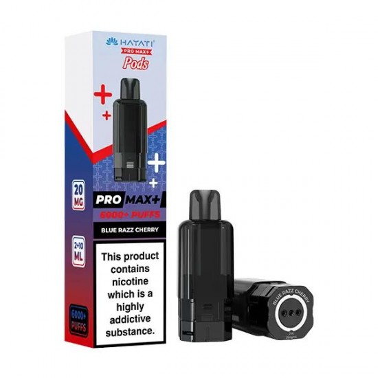 Hayati Pro Max+ - Refills - Blue Razz Cherry - 20mg