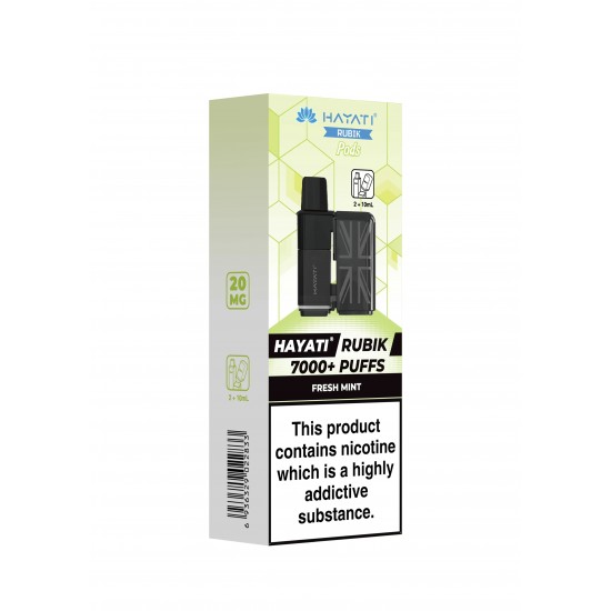 Hayati Rubik 7000 Refills - Fresh Mint 