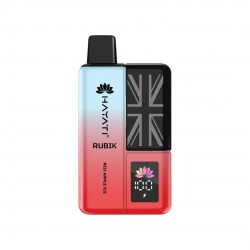 Hayati Rubik 7000 Rechargeable Vape Kit - Red Apple Ice