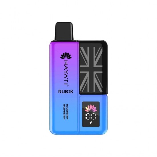 Hayati Rubik 7000 Rechargeable Vape Kit - Blueberry Raspberry