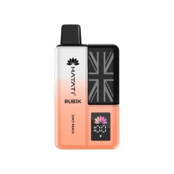 Hayati Rubik 7000 Rechargeable Vape Kit - Juicy Peach