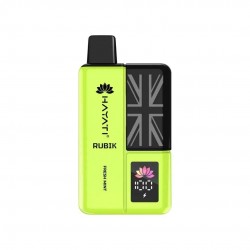 Hayati Rubik 7000 Rechargeable Vape Kit - Fresh Mint