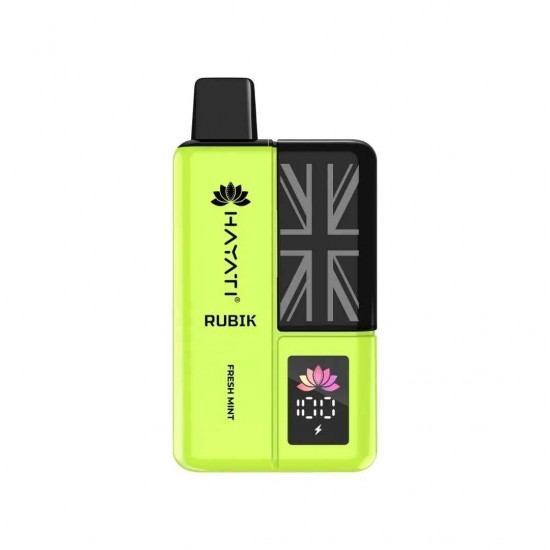 Hayati Rubik 7000 Rechargeable Vape Kit - Fresh Mint