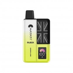 Hayati Rubik 7000 Rechargeable Vape Kit - Lemon Lime