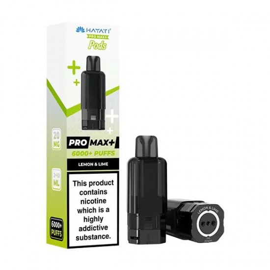 Hayati Pro Max+ - Refills - Lemon & Lime - 20mg