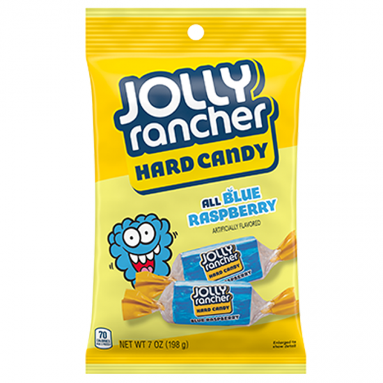 Jolly Rancher All Blue Raspberry Hard Candy - 7oz (198g)