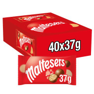 Maltesers Milk Chocolate Snack Standard Bag 37g x 40