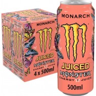 Monster Monarch Energy Drink 4 x 500ml
