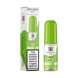 Fresh Mint Nic Salt E-Liquid by Bar Juice 5000 Salts 10ml-20mg