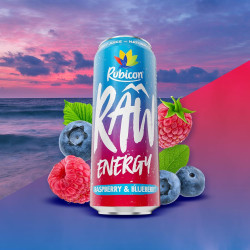 Rubucon Energy Raspberry & Blueberry 500ml Cand
