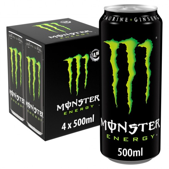 Monster Energy Drink 4 x 500ml x 6
