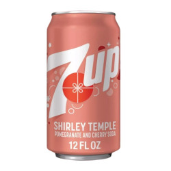 7up Shirley Temple Pomegrante and Cherry Soda  7up Shirley Temple Pomegrante and Cherry Soda