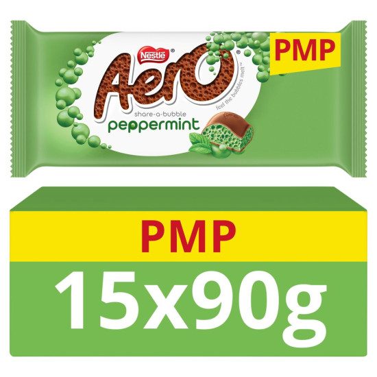 Aero Peppermint Chocolate Sharing Bar 90g PMP £1.65