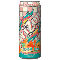 AriZona Peach Ice Tea Cans 650ml AriZona Peach Ice Tea Cans 650ml