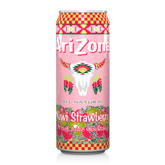 Arizona Kiwi Strawberry Fruit Juice Cocktail Cans 650ml